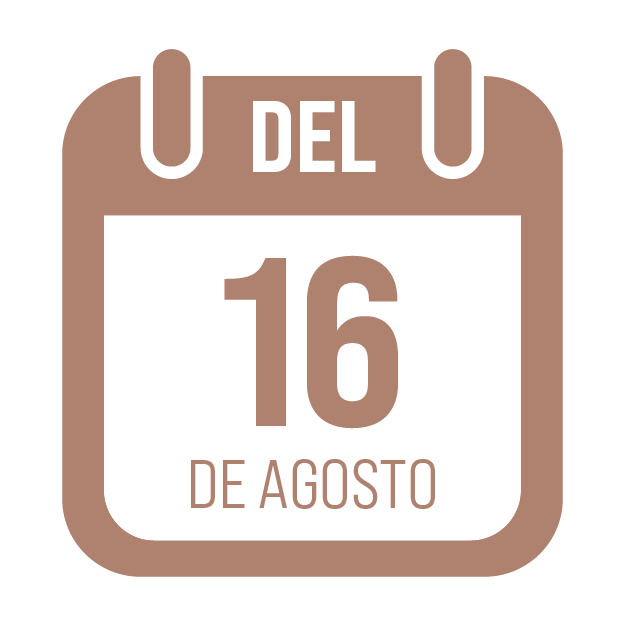 Al 16 de agosto